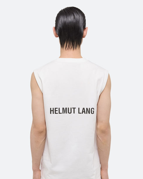 HELMUT LANG Logo Muscle Tank Mens Apparel