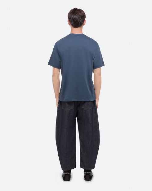 HELMUT LANG Logo Over Tee Hvy Mens Apparel