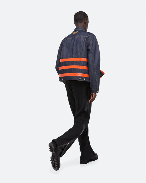 HELMUT LANG 3 Zip Trucker. bklyn Mens Apparel