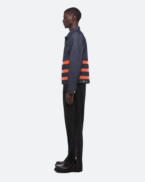 HELMUT LANG 3 Zip Trucker. bklyn Mens Apparel