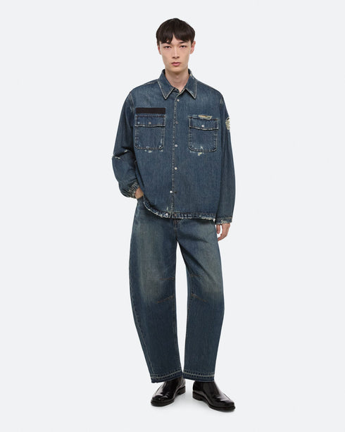 HELMMUT LANG D Uniform Shirt.bkly Mens Apparel