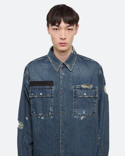 HELMMUT LANG D Uniform Shirt.bkly Mens Apparel