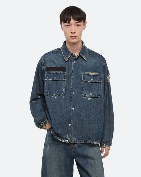 HELMMUT LANG D Uniform Shirt.bkly Mens Apparel