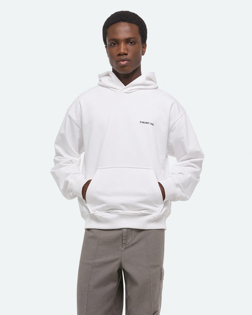 HELMUT LANG Plastic Hoody. Compact Mens Apparel