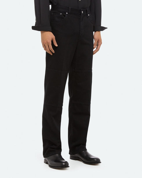 HELMUT LANG Zip Carpenter Jeans Mens Apparel