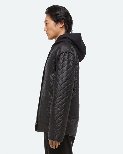 HELMUT LANG Quilt Shwl Ov Sh. Pad Mens Apparel