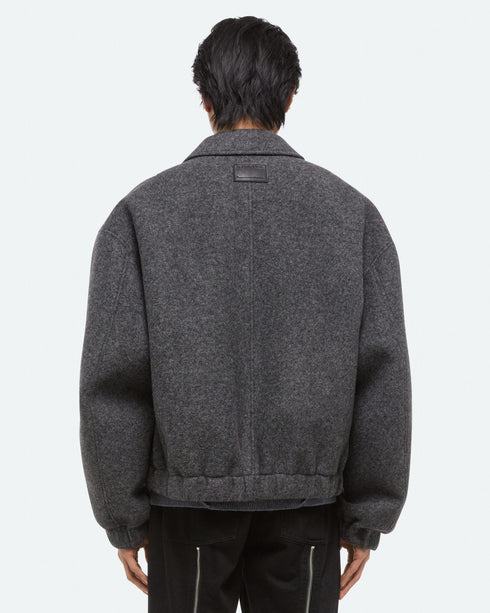 HELMUT LANG Shell Bomber. Boiled Mens Apparel