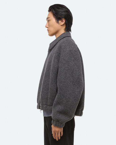 HELMUT LANG Shell Bomber. Boiled Mens Apparel