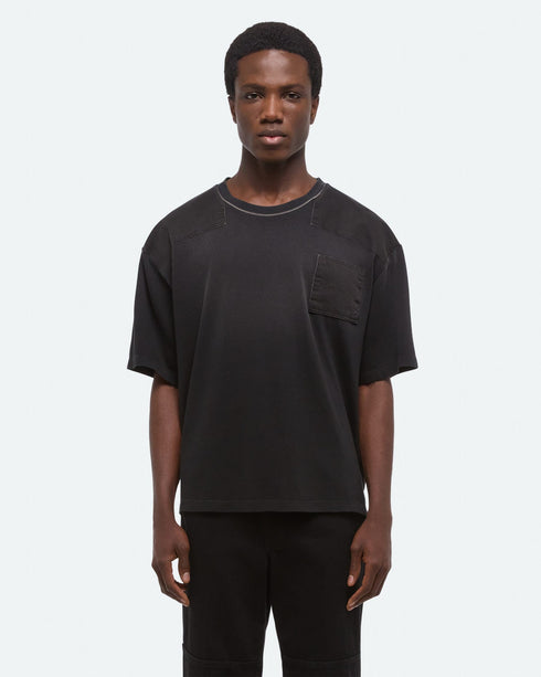 HELMUT LANG Os Patch Tee.gd Heavy Mens Apparel
