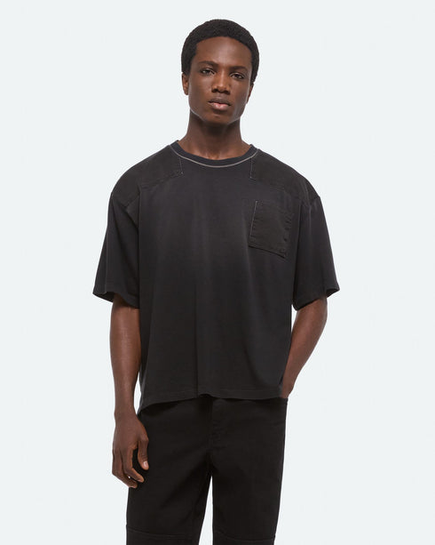 HELMUT LANG Os Patch Tee.gd Heavy Mens Apparel