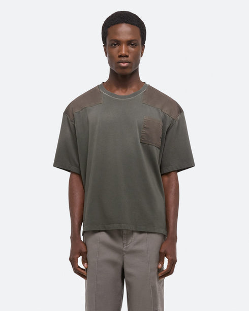 HELMUT LANG Os Patch Tee.gd Heavy Mens Apparel