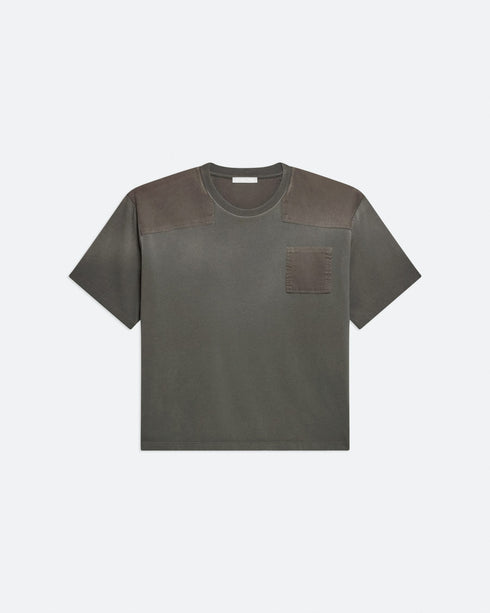 HELMUT LANG Os Patch Tee.gd Heavy Mens Apparel