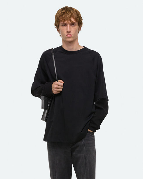 HELMUT LANG Double-Layer Waffle Tee Mens Apparel