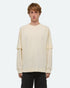 HELMUT LANG Double-Layer Waffle Tee Mens Apparel