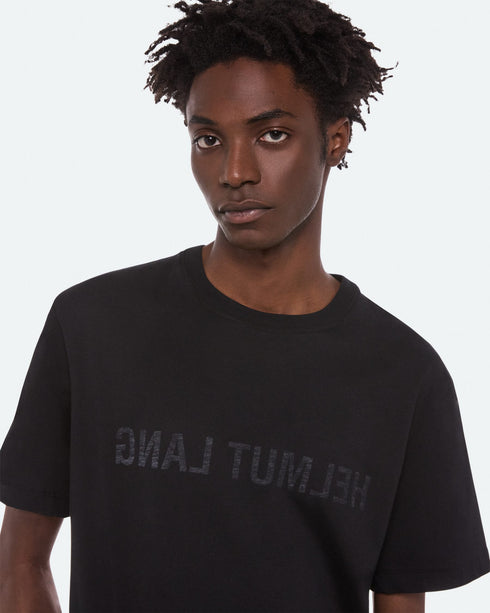 HELMUT LANG Reverse Logo Tee.mal Men's Apparel