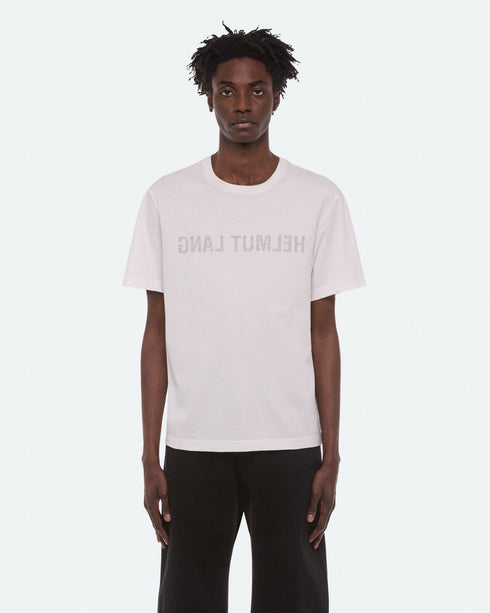 HELMUT LANG Reverse Logo Tee.mal Men's Apparel