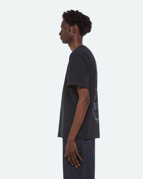 HELMUT LANG Ticket Tee.lt Cotton Men's Apparel