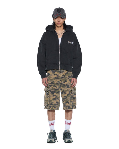 KSUBI Death Snake Halen Zip Hdie Ash Men's Apparel