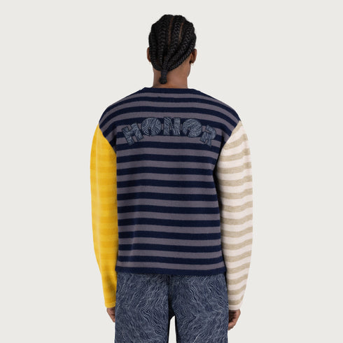 HONOR THE GIFT Multi Stripe Crew Mens Apparel