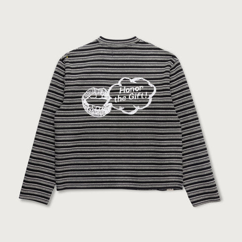HONOR THE GIFT Spring Speak Striped Crew Men's Apparel