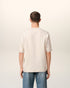 AMI PARIS Beige Cotton Ami Signature T-Shirt Mens Apparel