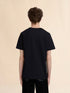 MARNI Black cotton crew neck T-shirt with Marni label Mens Apparel