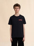 MARNI Black cotton crew neck T-shirt with Marni label Mens Apparel