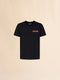 MARNI Black cotton crew neck T-shirt with Marni label Mens Apparel