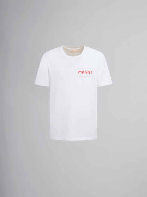 MARNI Crew Neck T-shirt Mens Apparel