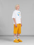 MARNI Bio Cotton T-shirt with Marni dripping print Mens Apparel