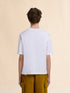 MARNI White cotton T-shirt with Marni Monolith print Mens Apparel