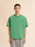 MARNI Green cotton T-shirt with Marni patches Men's Apparel