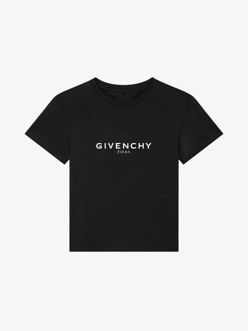 GIVENCHY Mini Me Front/back Logo Tee Kids Apparel