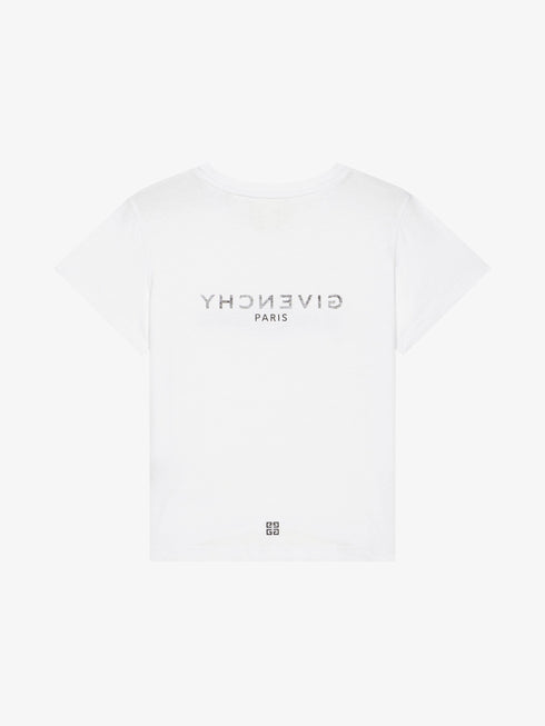 GIVENCHY Mini Me Front/back Logo Tee Kids Apparel