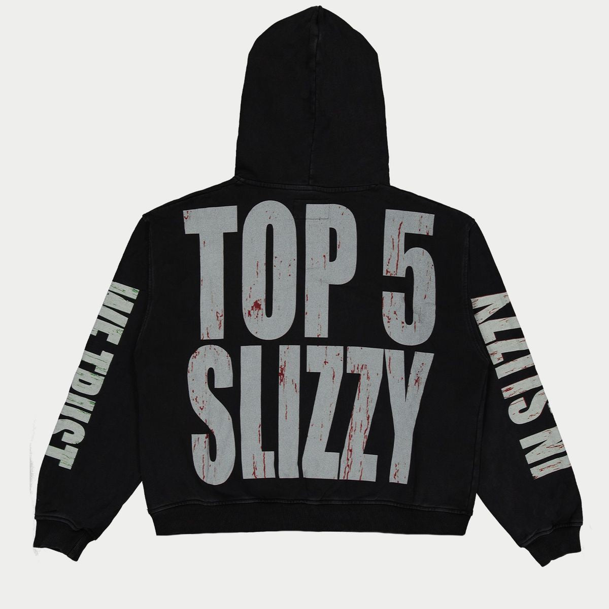 GODSPEED Top 5 Slizzy VVS Hoodie Mens Apparel – ASPHALT