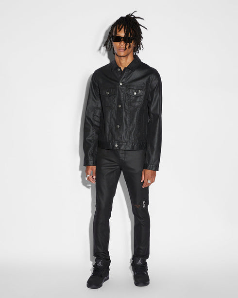 KSUBI Chitch Waxed Silver Mens Apparel