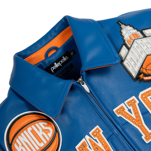 PELLE PELLE For City of Knicks Jacket Mens Apparel