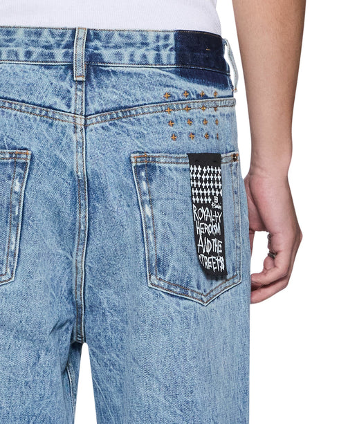 KSUBI Anti K Public Blue Trashed 1999 Men's Apparel