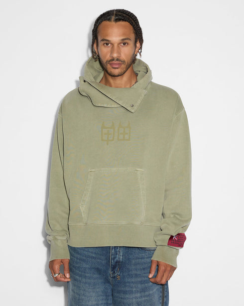 KSUBI Devil Trip Hoodie Khaki Mens Apparel