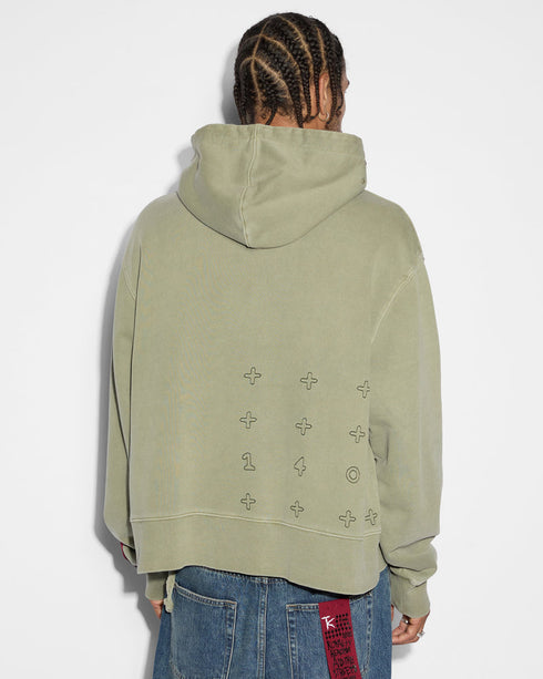 KSUBI Devil Trip Hoodie Khaki Mens Apparel