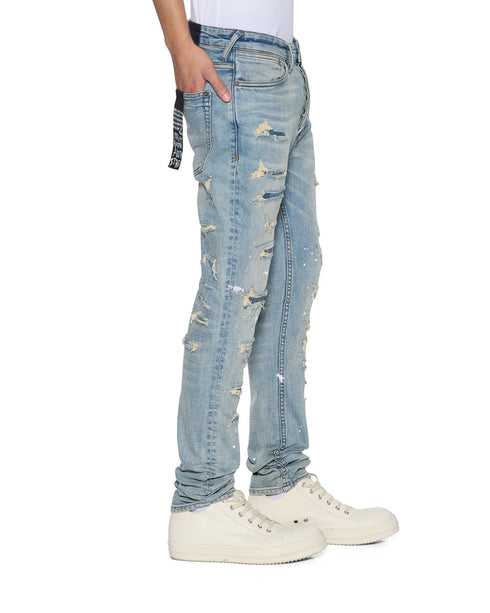 KSUBI Van Winkle Scatter Blue Men's Apparel