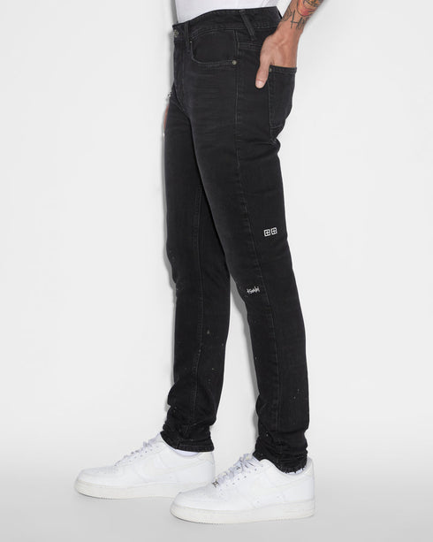 KSUBI Van Winkle Artist Black Mens Apparel