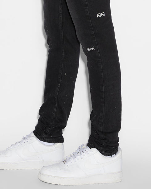 KSUBI Van Winkle Artist Black Mens Apparel