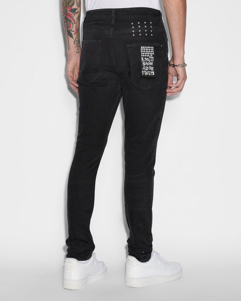 KSUBI Van Winkle Artist Black Mens Apparel