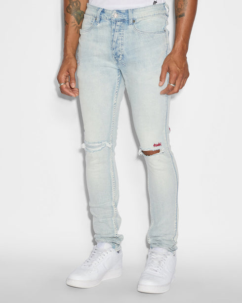 KSUBI Van Winkle Blue Ice Mens Apparel