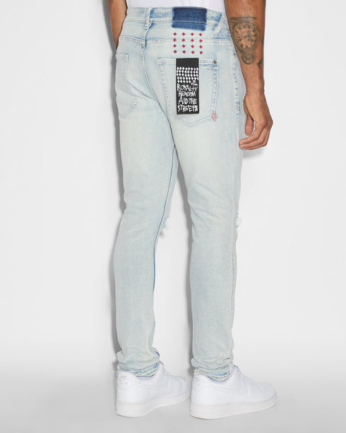 KSUBI Van Winkle Blue Ice Mens Apparel