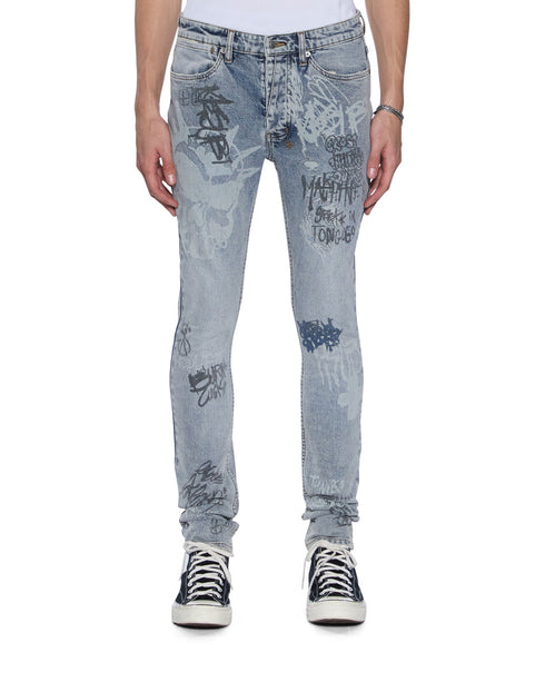 KSUBI Van Winkle Rogue Blue Gradditi Men's Apparel