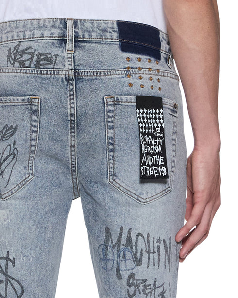 KSUBI Van Winkle Rogue Blue Gradditi Men's Apparel
