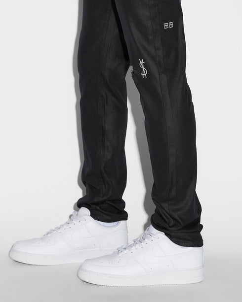 KSUBI Chitch Waxed Silver Mens Apparel