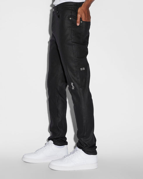 KSUBI Chitch Waxed Silver Mens Apparel